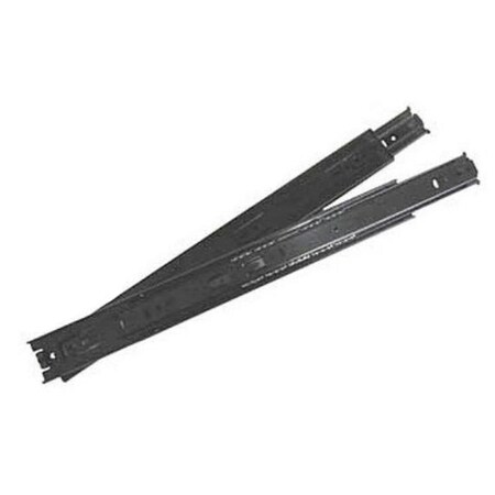 Dendesigns Knape & Vogt  10 In. Full Extension With Overtravel Ball Bearing Slide - Black DE2585297